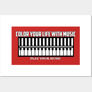 Music is life Posters and Art